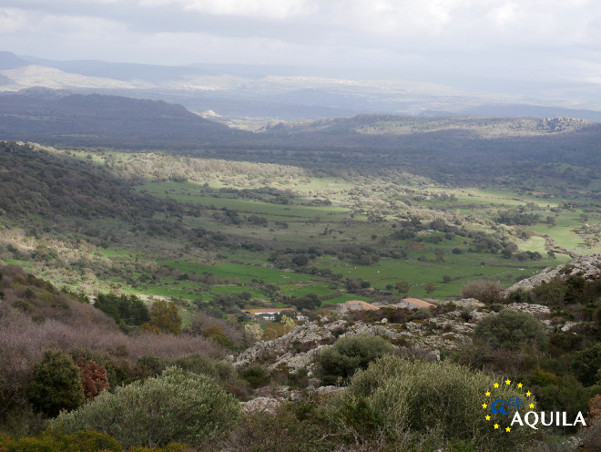 Uno de los espacios naturales visitados en Cerdeña durante el proceso de selección de la zona donde se liberarán las águilas de Bonelli.