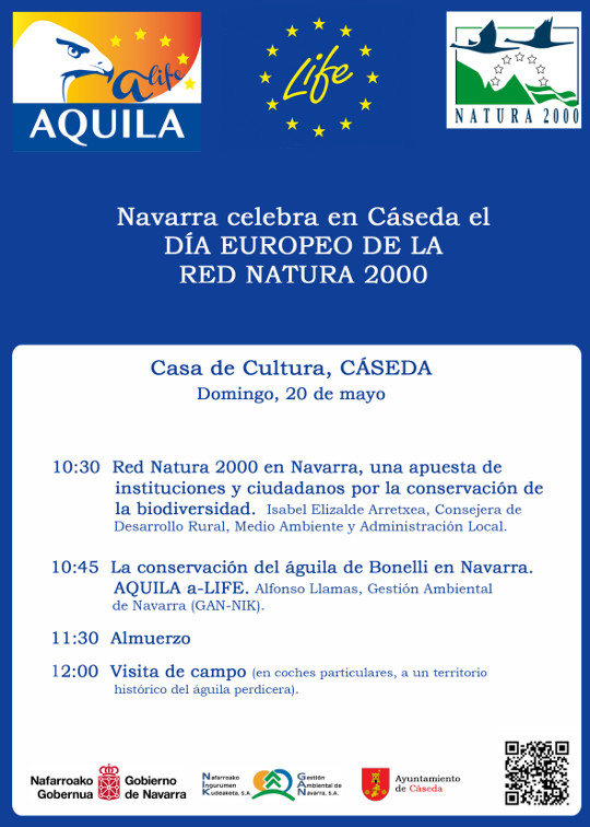 presentación AQUILA a_LIFE en Navarra