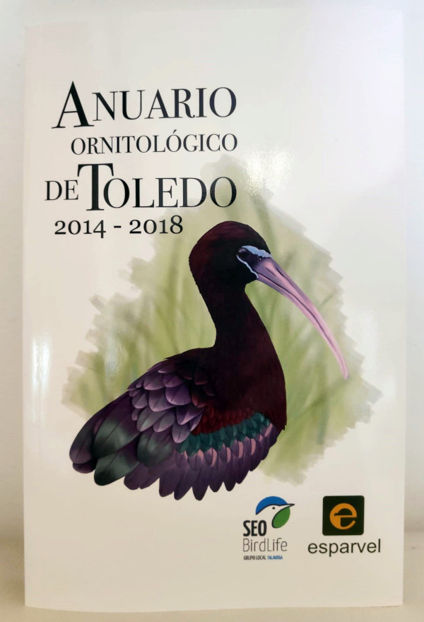 Portada del Anuario Ornitológico de Toledo 2014-2018. Foto: Esparvel.